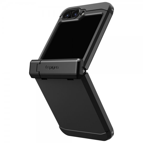 Spigen Samsung Galaxy Z Flip 6/Flip 7 FE Skal Tough Armor Pro Svart