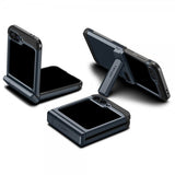 Spigen Samsung Galaxy Z Flip 6/Flip 7 FE Skal Tough Armor Pro Metal Slate