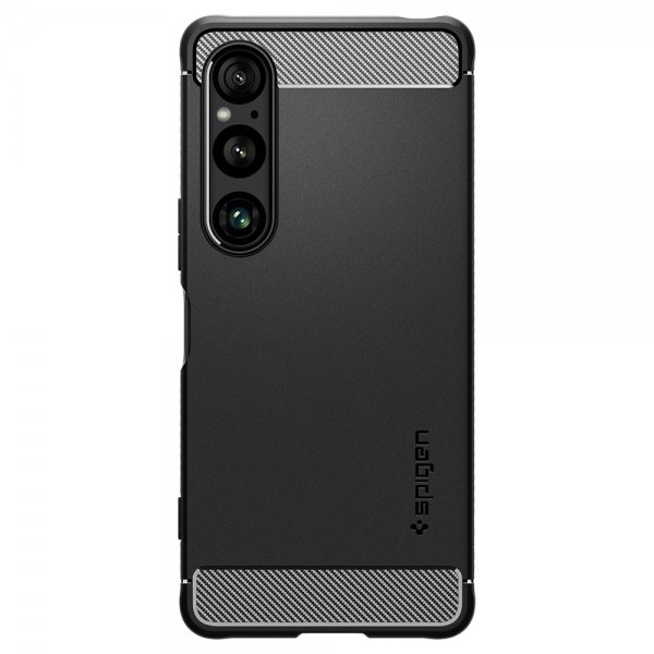 Spigen Sony Xperia 1 VI Skal Rugged Armor Matte Black
