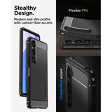 Spigen Sony Xperia 1 VI Skal Rugged Armor Matte Black