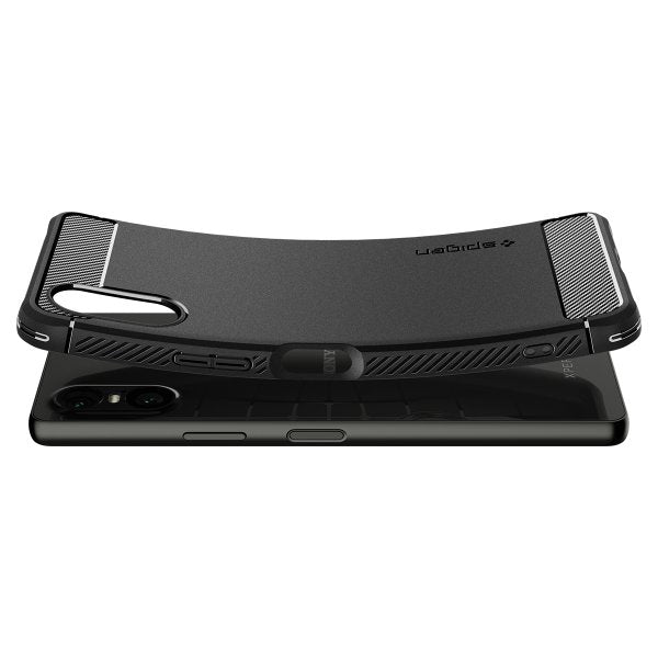 Spigen Sony Xperia 5 VI Skal Rugged Armor Matte Black