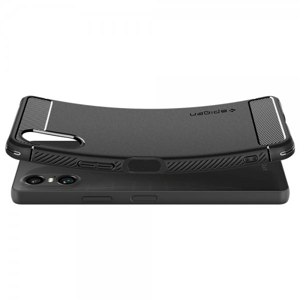 Spigen Sony Xperia 10 VI Skal Rugged Armor Matte Black