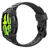 Spigen Samsung Galaxy Watch 7 40mm Armband och Skal Rugged Armor Pro Matte Black
