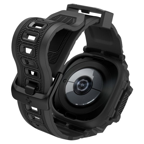 Spigen Samsung Galaxy Watch Ultra Armband och Skal Rugged Armor Pro Matte Black