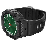 Spigen Samsung Galaxy Watch Ultra Armband och Skal Rugged Armor Pro Matte Black