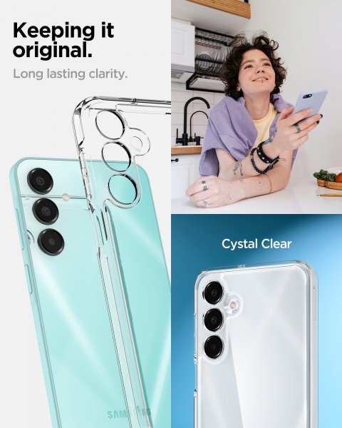 Spigen Samsung Galaxy A16 Skal Ultra Hybrid Crystal Clear