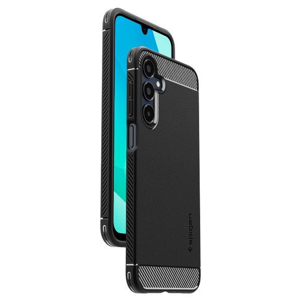 Spigen Samsung Galaxy A16 Skal Rugged Armor Matte Black