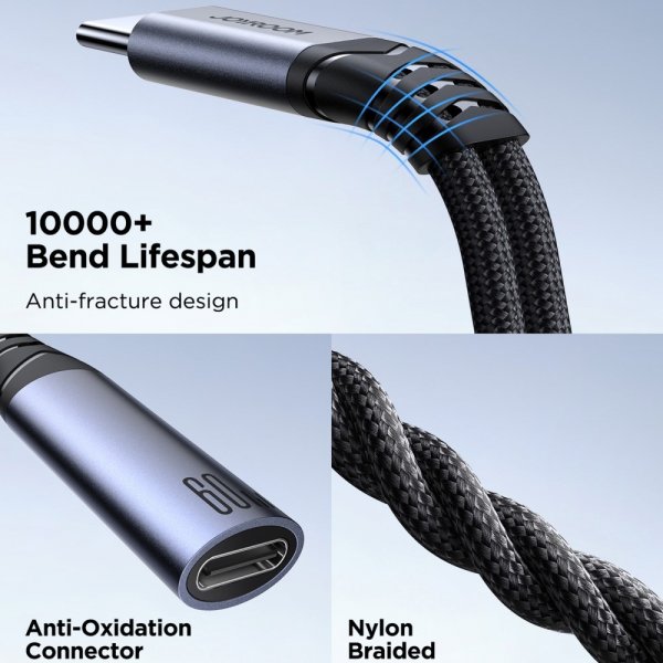 Joyroom Adapter 2-in-1 Audio Adapter USB-C to 3.5mm+USB-C