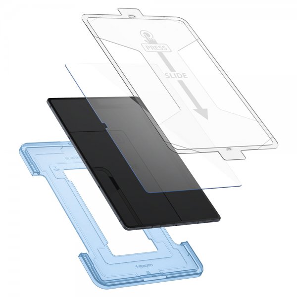 Spigen Samsung Galaxy Tab S8 Ultra Skärmskydd GLAS.tR EZ Fit