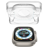 Spigen Apple Watch Ultra Skärmskydd GLAS.tR EZ Fit 2-pack