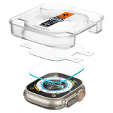 Spigen Apple Watch Ultra Skärmskydd GLAS.tR EZ Fit 2-pack