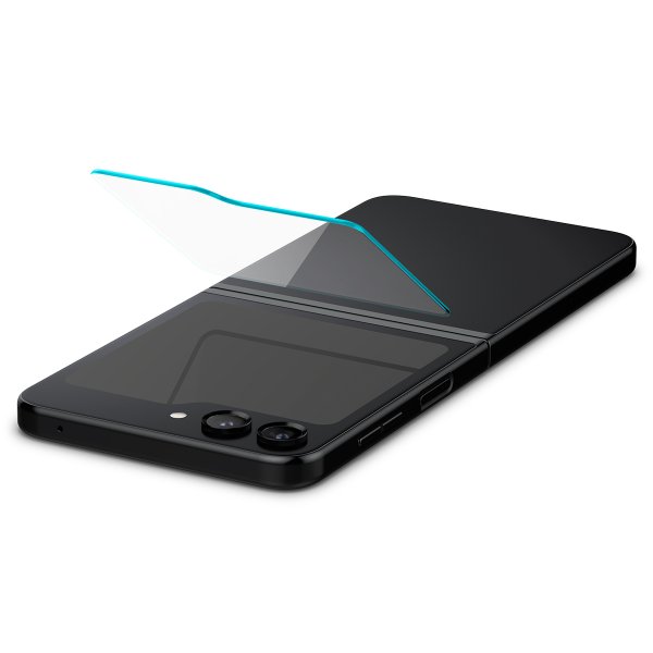 Spigen Samsung Galaxy Z Flip 5 Skärmskydd GLAS.tR EZ Fit 2-pack