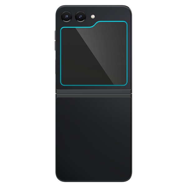 Spigen Samsung Galaxy Z Flip 5 Skärmskydd GLAS.tR EZ Fit 2-pack