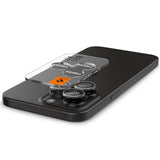 Spigen iPhone 14/15/16/17 Pro & Pro Max Kameraskydd GLAS.tR EZ Fit Optik Pro 2-pack Crystal Clear