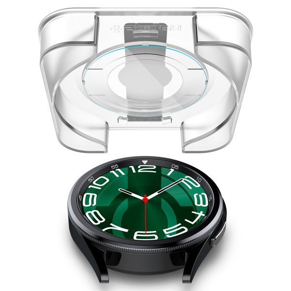 Spigen Samsung Galaxy Watch 6 Classic 47mm Skärmskydd GLAS.tR EZ Fit 2-pack