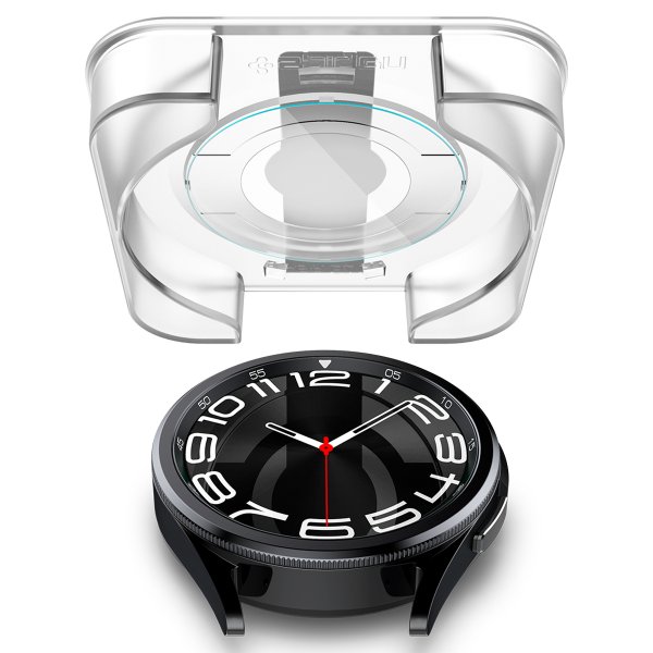 Spigen Samsung Galaxy Watch 6 Classic 43mm Skärmskydd GLAS.tR EZ Fit 2-pack