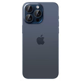 Spigen iPhone 15 Pro/iPhone 15 Pro Max Kameraskydd GLAS.tR EZ Fit Optik Pro 2-pack Blue Titanium