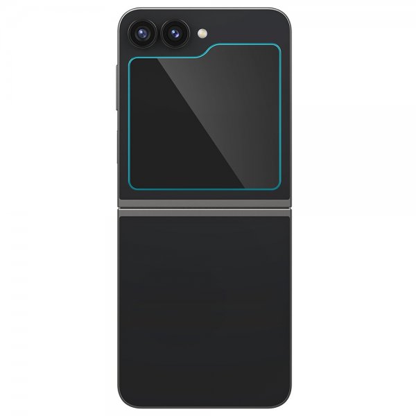 Spigen Samsung Galaxy Z Flip 6/Flip 7 FE Skärmskydd GLAS.tR EZ Fit 2-pack