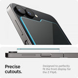Spigen Samsung Galaxy Z Flip 6/Flip 7 FE Skärmskydd GLAS.tR EZ Fit 2-pack