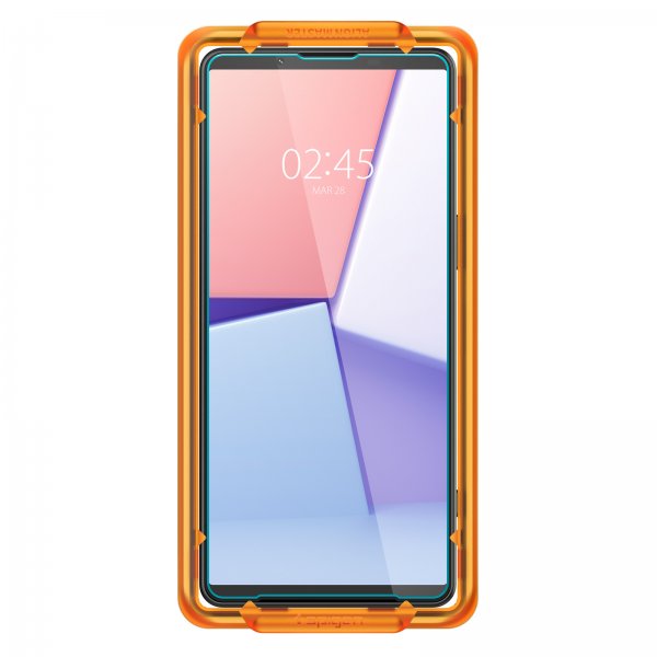 Spigen Sony Xperia 1 VI Skärmskydd GLAS.tR ALIGNmaster 2-pack