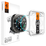 Spigen Samsung Galaxy Watch Ultra Skärmskydd GLAS.tR EZ Fit 2-pack