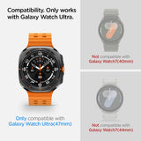 Spigen Samsung Galaxy Watch Ultra Skärmskydd GLAS.tR EZ Fit 2-pack