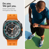 Spigen Samsung Galaxy Watch Ultra Skärmskydd GLAS.tR EZ Fit 2-pack