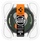 Spigen Samsung Galaxy Watch 7 40mm Skärmskydd GLAS.tR EZ Fit 2-pack