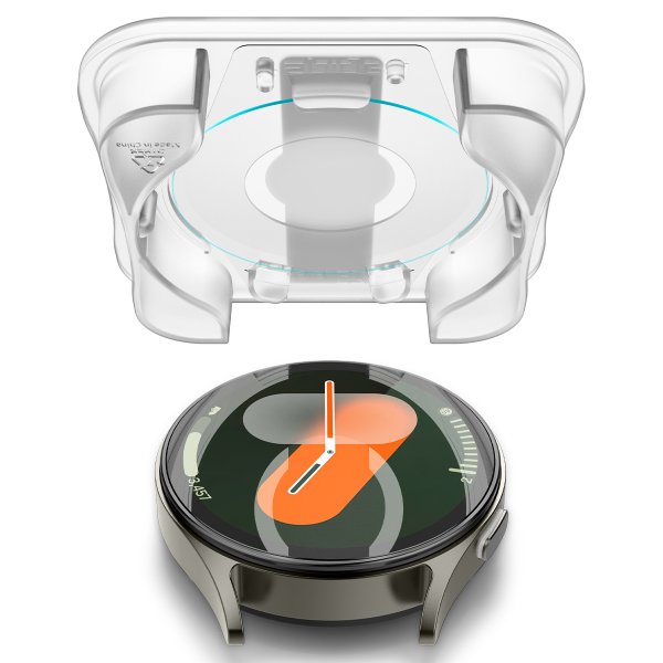 Spigen Samsung Galaxy Watch 7 40mm Skärmskydd GLAS.tR EZ Fit 2-pack