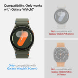 Spigen Samsung Galaxy Watch 7 40mm Skärmskydd GLAS.tR EZ Fit 2-pack