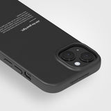 agood company iPhone 15 Skal PLNTPRTCT Svart