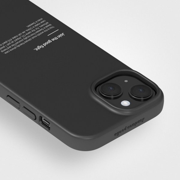agood company iPhone 15 Plus Skal PLNTPRTCT Svart