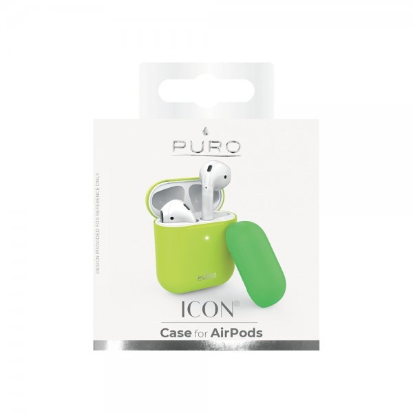 Puro AirPods 1/2 Skal Icon Gul