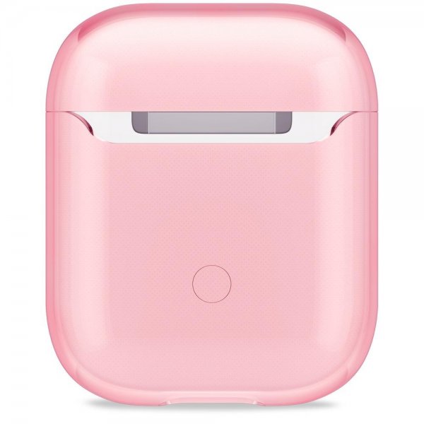 holdit AirPods 1/2 Skal Seethru Bright Pink