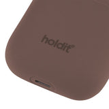 holdit AirPods (1/2) Skal Silikon Nygård Dark Brown