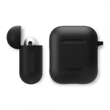 Spigen AirPods 1/2 Skal Silicone Case Svart