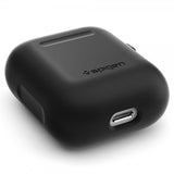 Spigen AirPods 1/2 Skal Silicone Case Svart