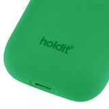 holdit AirPods 1/2 Skal Silikon Grass Green