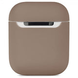 holdit AirPods 1/2 Skal Silikon Mocha Brown