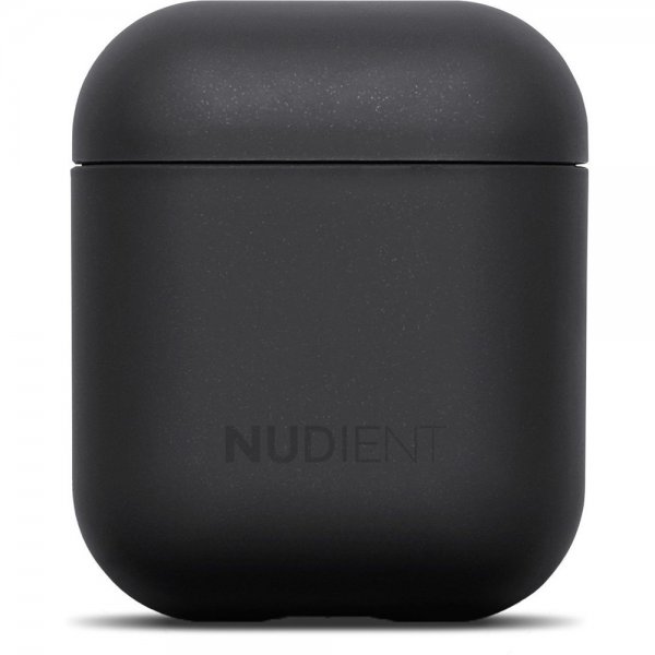 Nudient AirPods 1/2 Skal Thin Case Ink Black