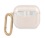 Guess AirPods 3 Skal Glitter Case Guld