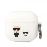 Karl Lagerfeld AirPods 3 Skal 3D Logo Vit