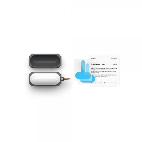 Elago AirPods 3 Skal Armor Case Mörkgrå