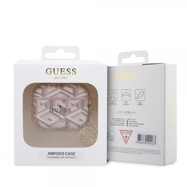 Guess AirPods 3 Skal G Cube Rosa
