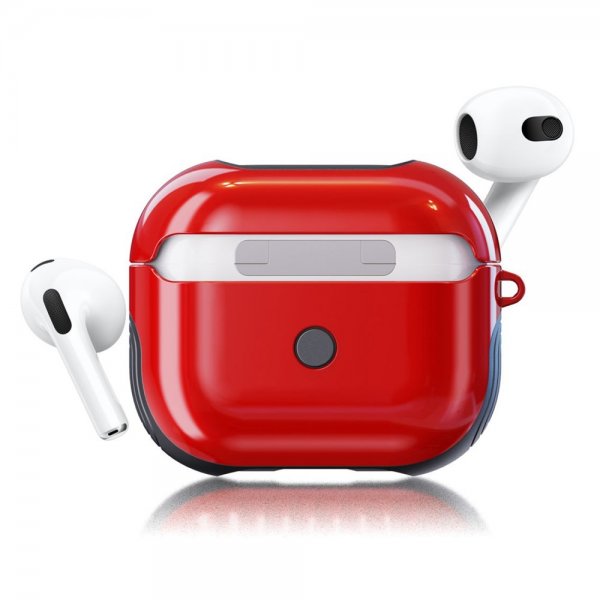 AirPods 3 Skal Gummerad Röd