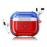 AirPods 3 Skal Gummerad Röd Blå
