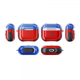 AirPods 3 Skal Gummerad Röd Blå
