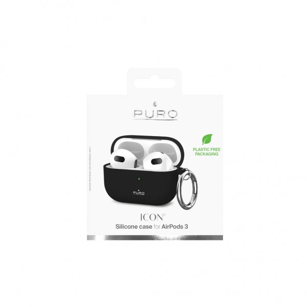 Puro AirPods 3 Skal Icon Svart