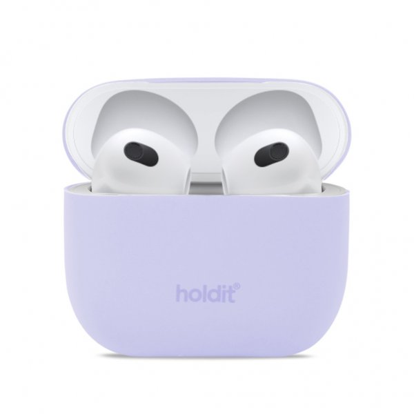 holdit AirPods 3 Skal Silikon Nygård Lavender