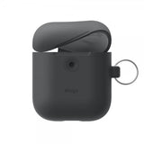 Elago AirPods 3 Skal Silicone Hang Case Mörkgrå